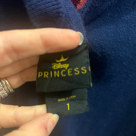 TORRID SWEATER - SNOW WHITE CHIFFON TIE BOW DETAIL PULLOVER SWEATER - DISNEY 1X - Picture 7 of 7